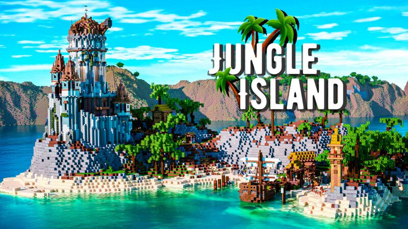 Jungle Island on the Minecraft Marketplace by CrackedCubes