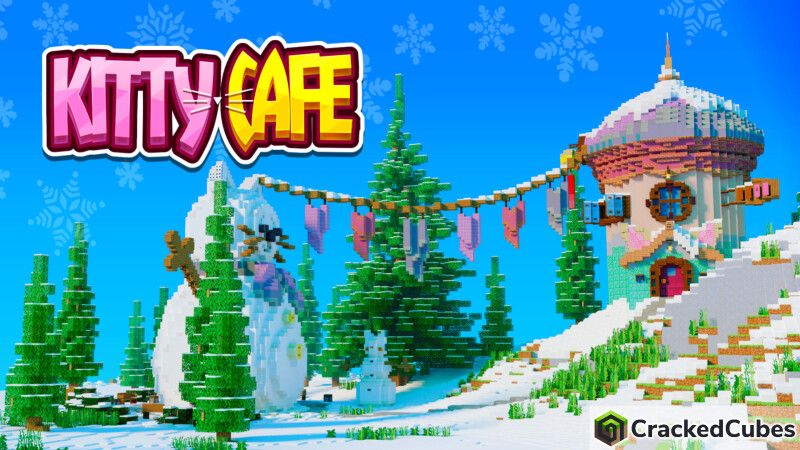 Kitty Cafe on the Minecraft Marketplace by CrackedCubes