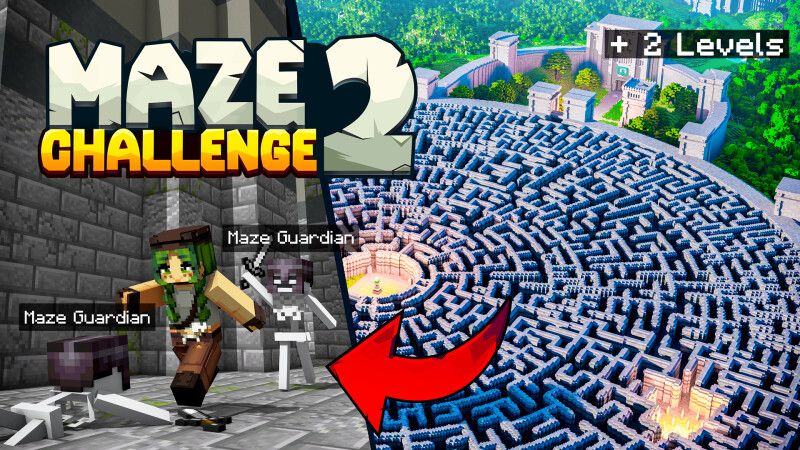 Maze Challenge 2 on the Minecraft Marketplace by CrackedCubes