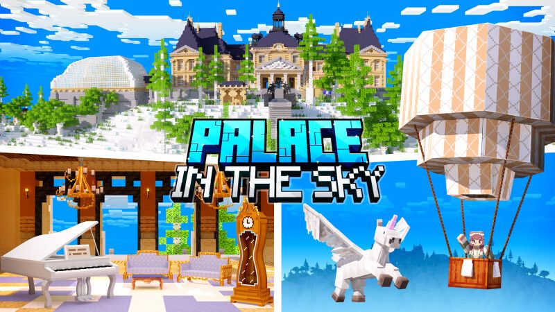 Palace in the Sky on the Minecraft Marketplace by CrackedCubes