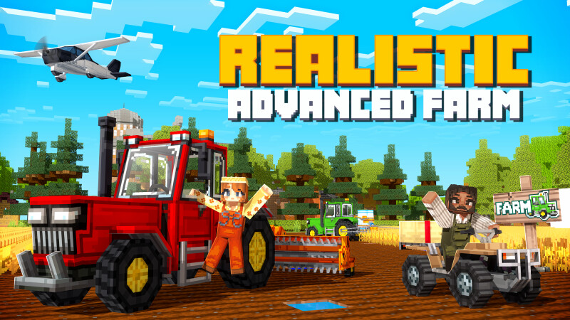 Realistic Advanced Farm on the Minecraft Marketplace by CrackedCubes