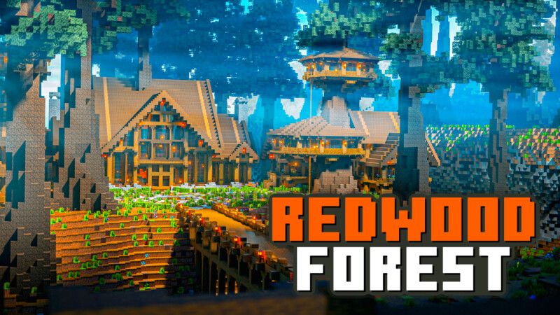 Redwood Forest on the Minecraft Marketplace by CrackedCubes