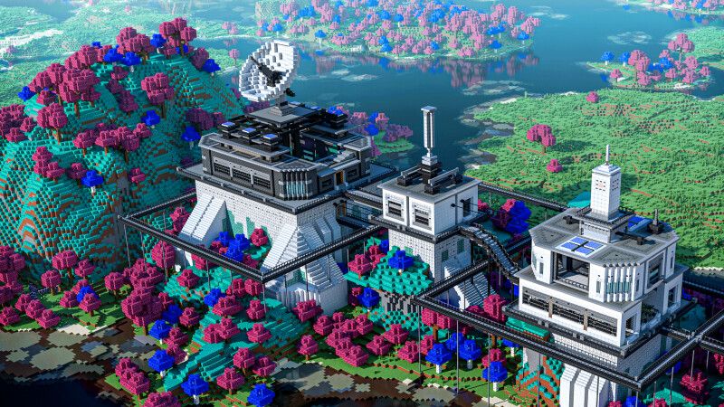 Sci-Fi Base on the Minecraft Marketplace by CrackedCubes