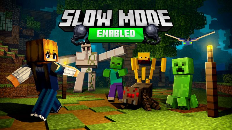 Slow Mode Enabled on the Minecraft Marketplace by CrackedCubes