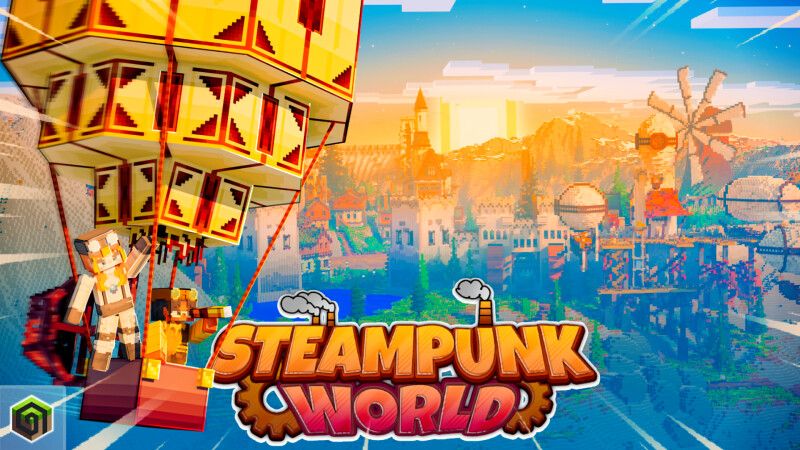 Steampunk World on the Minecraft Marketplace by CrackedCubes