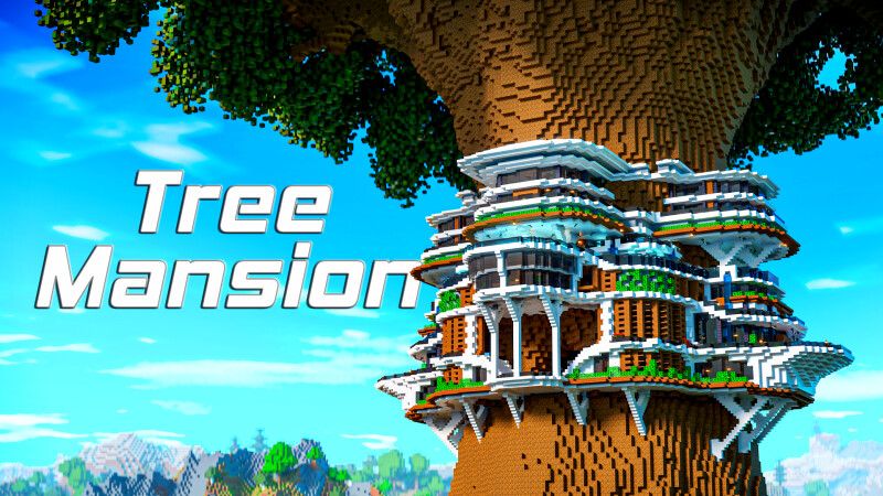 Tree Mansion on the Minecraft Marketplace by crackedcubes