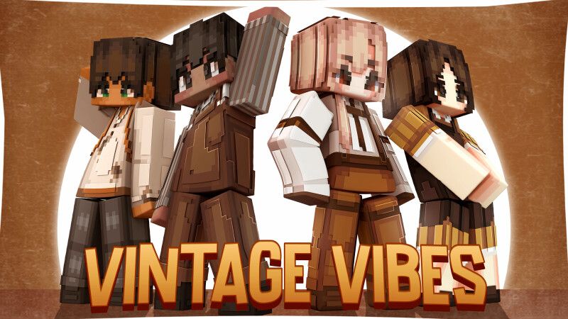 Vintage Vibes on the Minecraft Marketplace by CrackedCubes