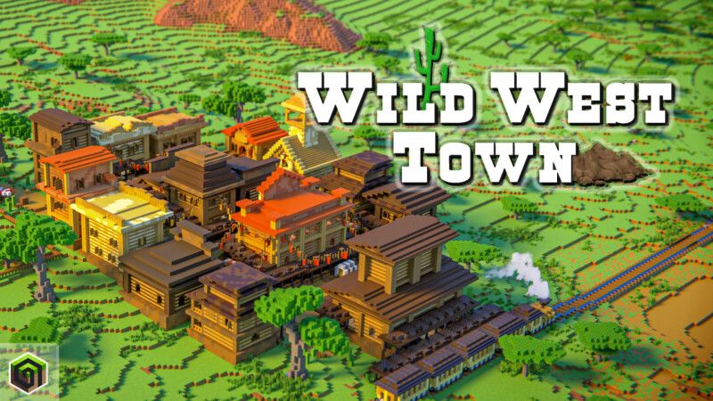 Wild West Town on the Minecraft Marketplace by CrackedCubes