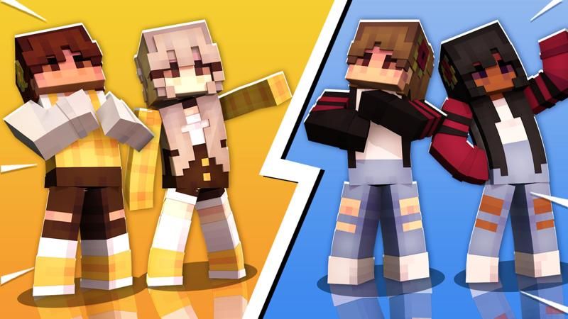 Aesthetic Matching Teens on the Minecraft Marketplace by CubeCraft Games