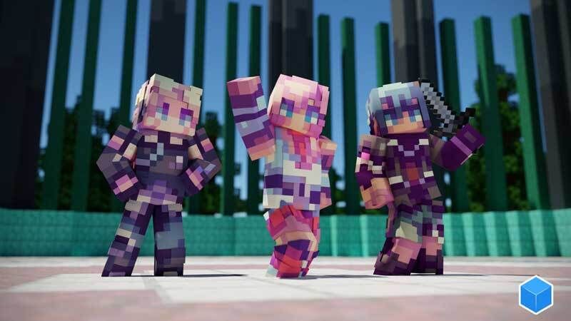 Anime Fantasy Warriors on the Minecraft Marketplace by CubeCraft Games