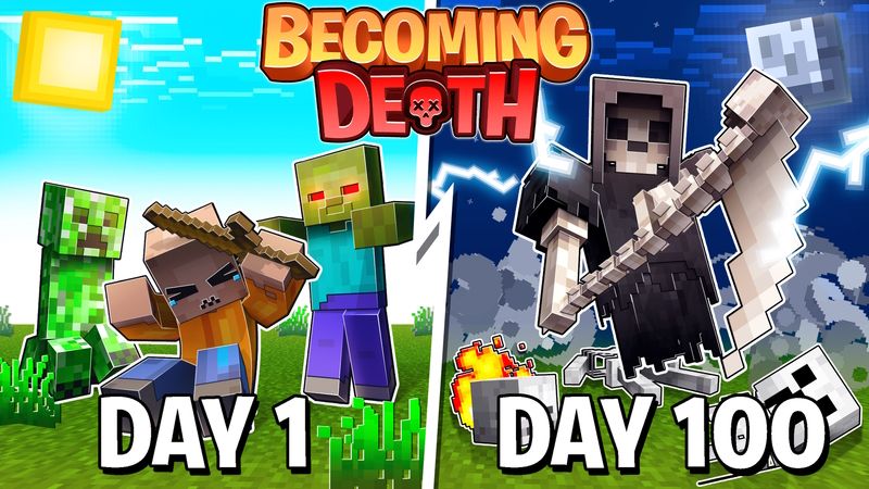 Becoming Death on the Minecraft Marketplace by CubeCraft Games