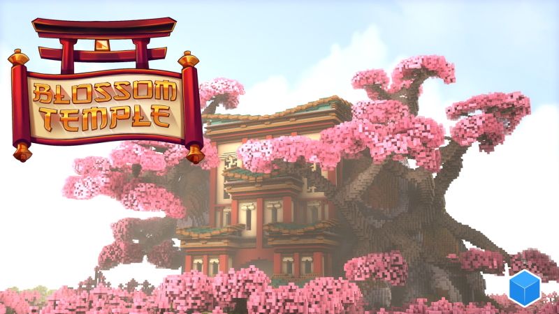 Blossom Temple on the Minecraft Marketplace by CubeCraft Games