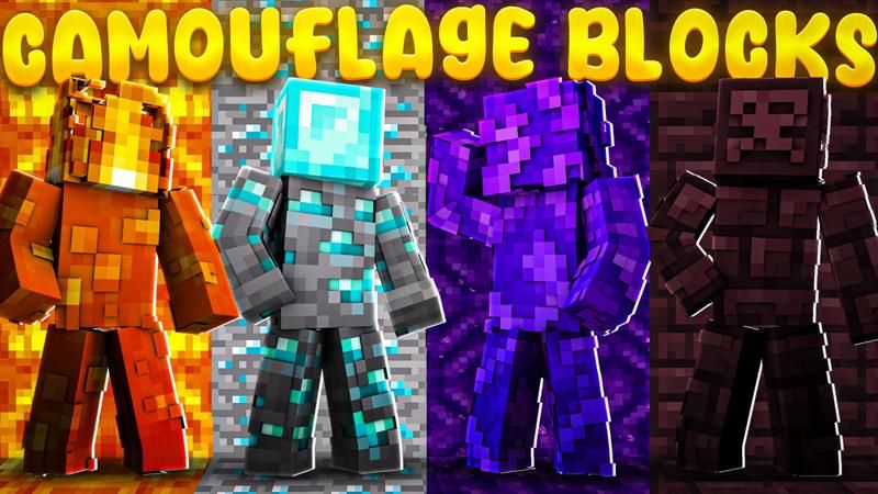 Camouflage Blocks on the Minecraft Marketplace by CubeCraft Games