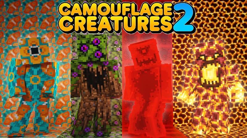 Camouflage Creatures 2 on the Minecraft Marketplace by CubeCraft Games