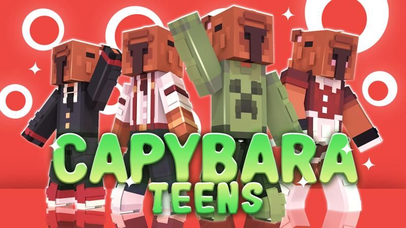 Capybara Teens on the Minecraft Marketplace by CubeCraft Games