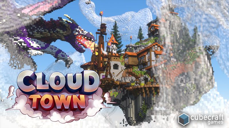 Cloud Town on the Minecraft Marketplace by CubeCraft Games