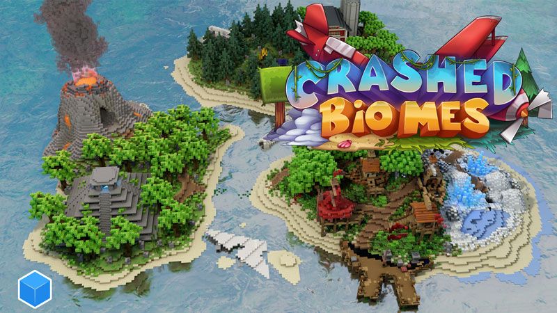 Crashed Biomes on the Minecraft Marketplace by CubeCraft Games