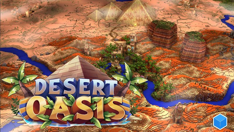 Desert Oasis on the Minecraft Marketplace by CubeCraft Games