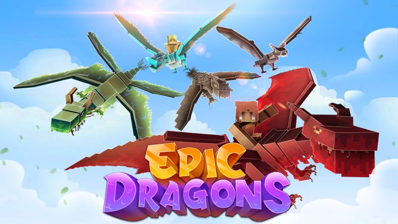 Epic Dragons on the Minecraft Marketplace by CubeCraft Games