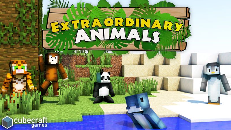 Extraordinary Animals on the Minecraft Marketplace by cubecraft-games