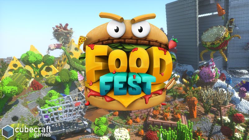 Food Fest on the Minecraft Marketplace by CubeCraft Games