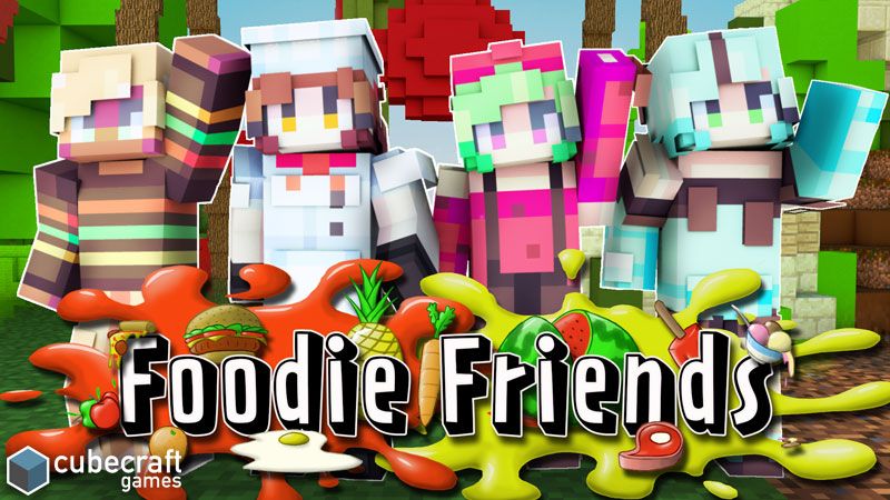 Foodie Friends on the Minecraft Marketplace by CubeCraft Games