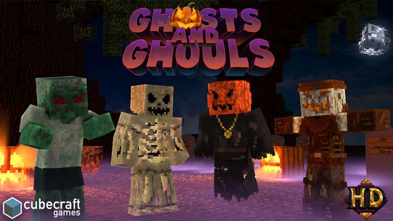 Ghosts and Ghouls on the Minecraft Marketplace by CubeCraft Games