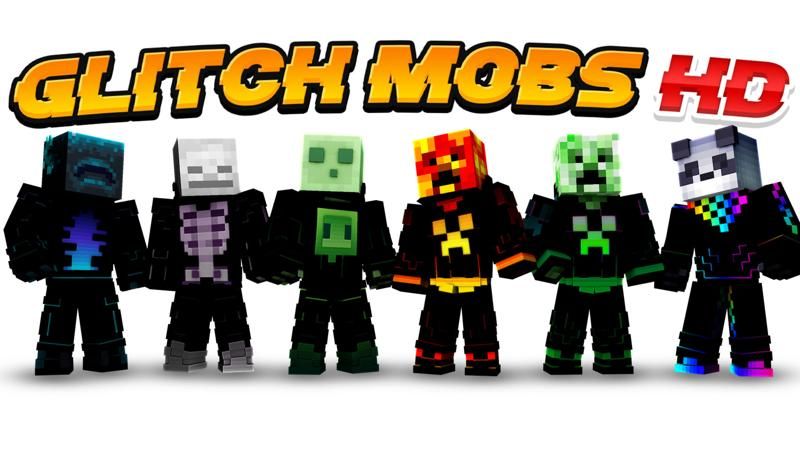 Glitch Mobs on the Minecraft Marketplace by CubeCraft Games