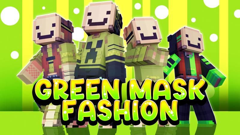 Green Mask Fashion on the Minecraft Marketplace by CubeCraft Games