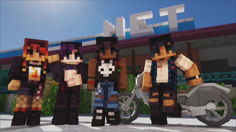 Grunge Bikers on the Minecraft Marketplace by CubeCraft Games