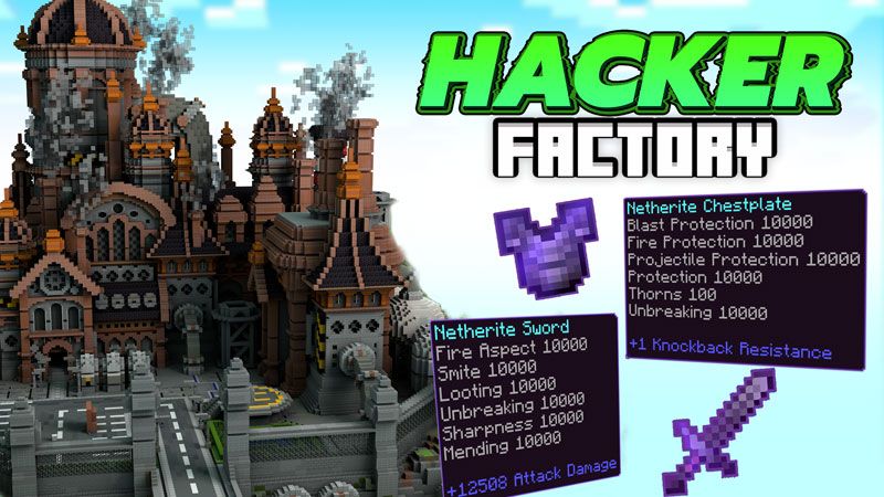 Hacker Factory on the Minecraft Marketplace by CubeCraft Games