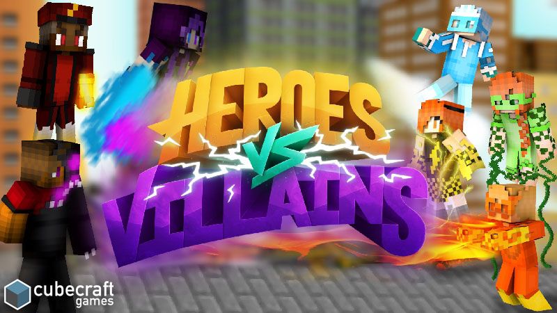 Heroes vs Villains on the Minecraft Marketplace by CubeCraft Games