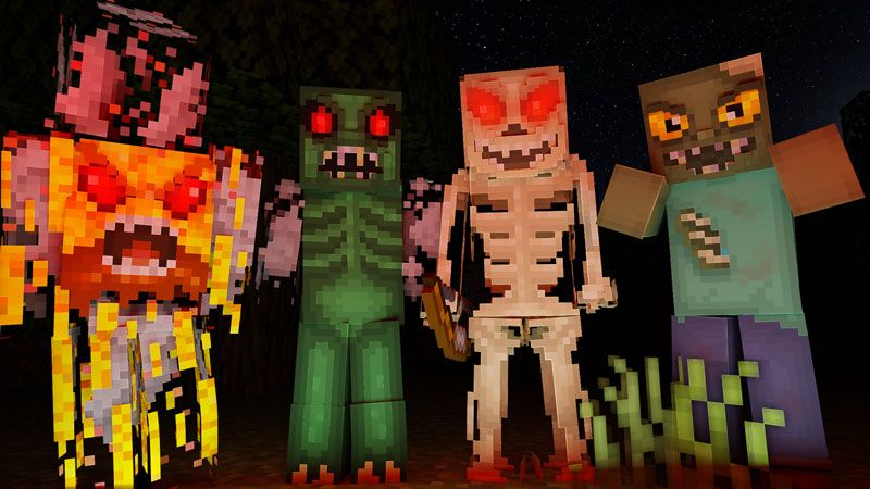 Horror Mobs on the Minecraft Marketplace by CubeCraft Games