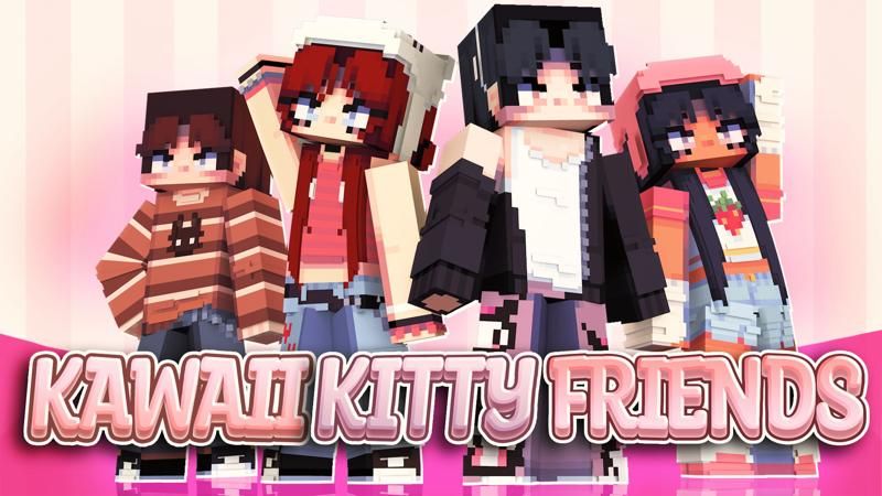 Kawaii Kitty Friends on the Minecraft Marketplace by CubeCraft Games