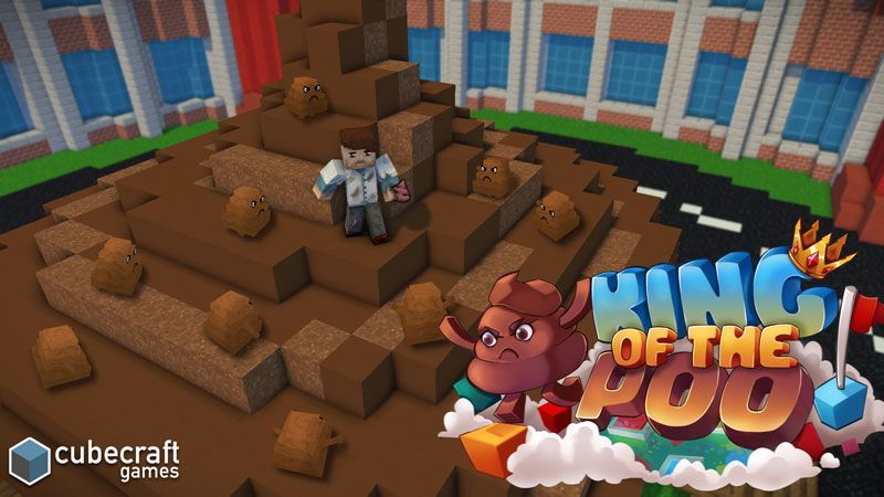 King of the Poo on the Minecraft Marketplace by CubeCraft Games