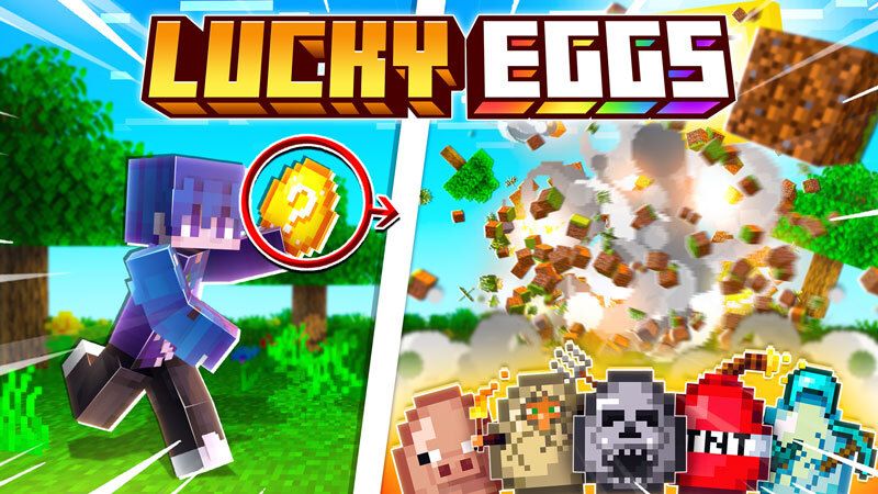 Lucky Eggs on the Minecraft Marketplace by CubeCraft Games