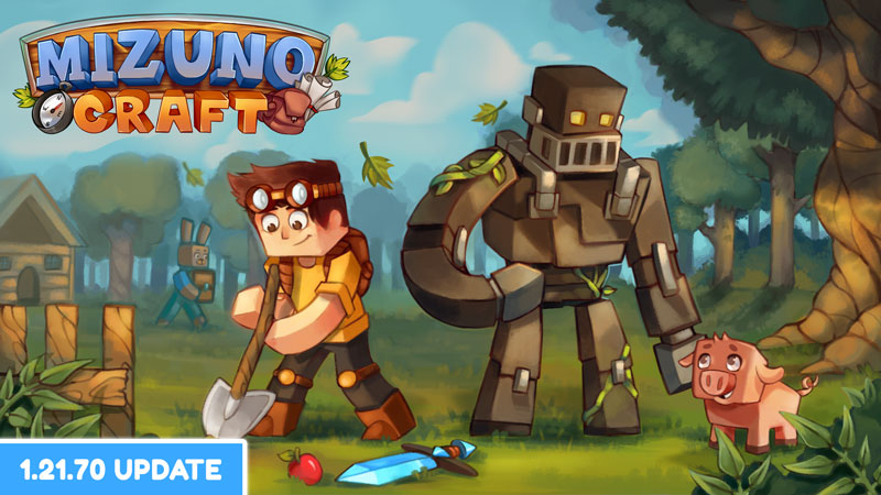 Mizuno Craft on the Minecraft Marketplace by CubeCraft Games