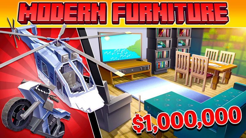 Modern Furniture on the Minecraft Marketplace by CubeCraft Games