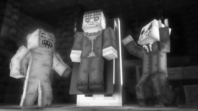 Monsters Black & White on the Minecraft Marketplace by CubeCraft Games