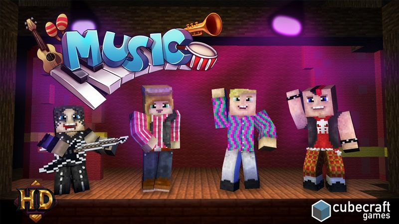 Music HD on the Minecraft Marketplace by CubeCraft Games