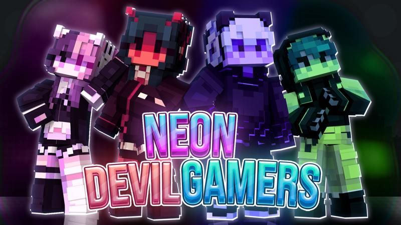 Neon Devil Gamers on the Minecraft Marketplace by cubecraft-games