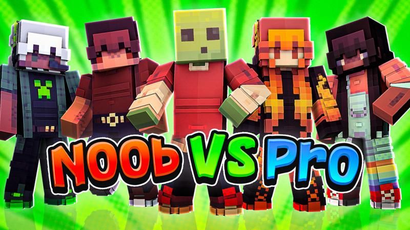 Noob VS Pro on the Minecraft Marketplace by CubeCraft Games