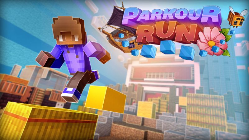 Parkour Run on the Minecraft Marketplace by CubeCraft Games