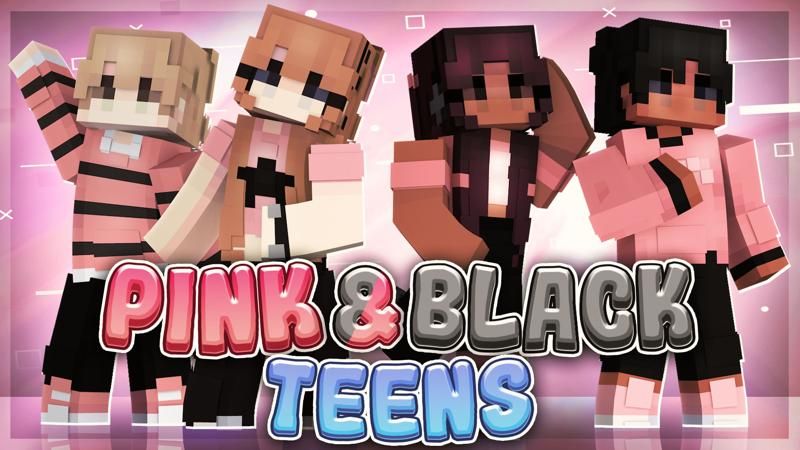 Pink & Black Teens on the Minecraft Marketplace by CubeCraft Games