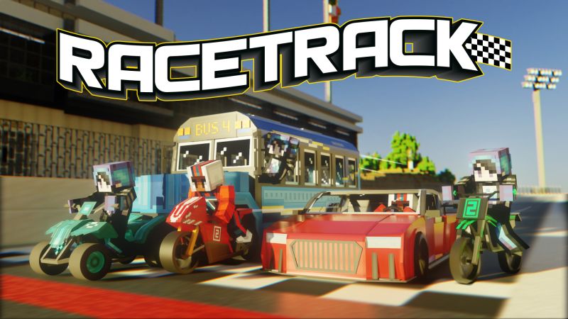 Racetrack on the Minecraft Marketplace by CubeCraft Games