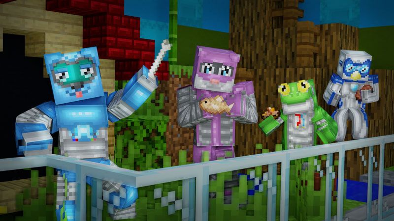 Robot Pets on the Minecraft Marketplace by CubeCraft Games