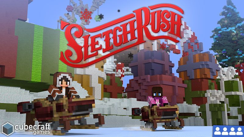 Sleigh Rush on the Minecraft Marketplace by CubeCraft Games