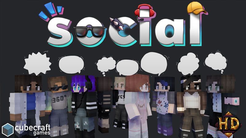 Social on the Minecraft Marketplace by CubeCraft Games