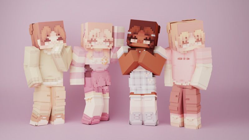 Soft Aesthetic Teens on the Minecraft Marketplace by CubeCraft Games