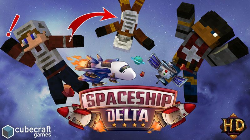 Spaceship Delta on the Minecraft Marketplace by CubeCraft Games